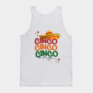 Funny Tee Cinco De Mayo Mexican - Sombrero Tshirt Summer Mexican Fiesta Vacation Tee Tops Tank Top